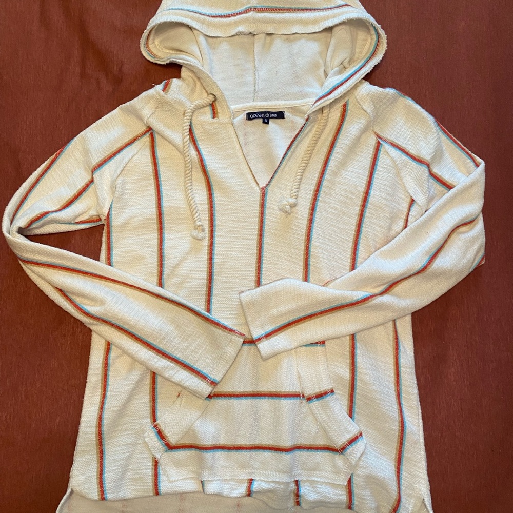 beach coverup sweatshirt